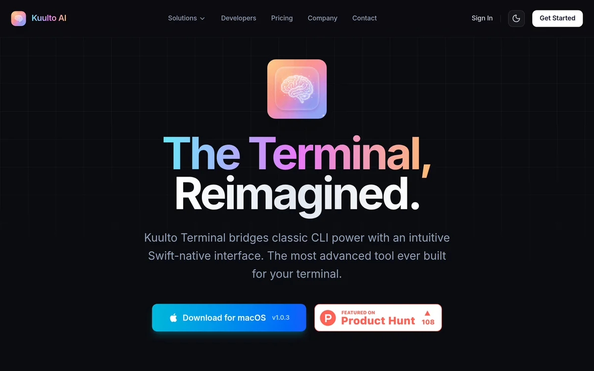 Kuulto homepage preview